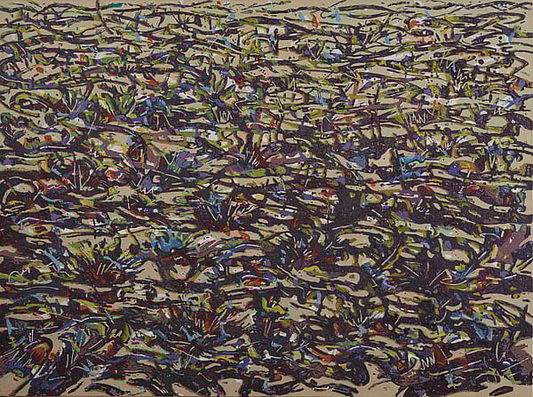 Gün ortasi-3, tuval üzeri yagliboya, 150x200 cm. 2012